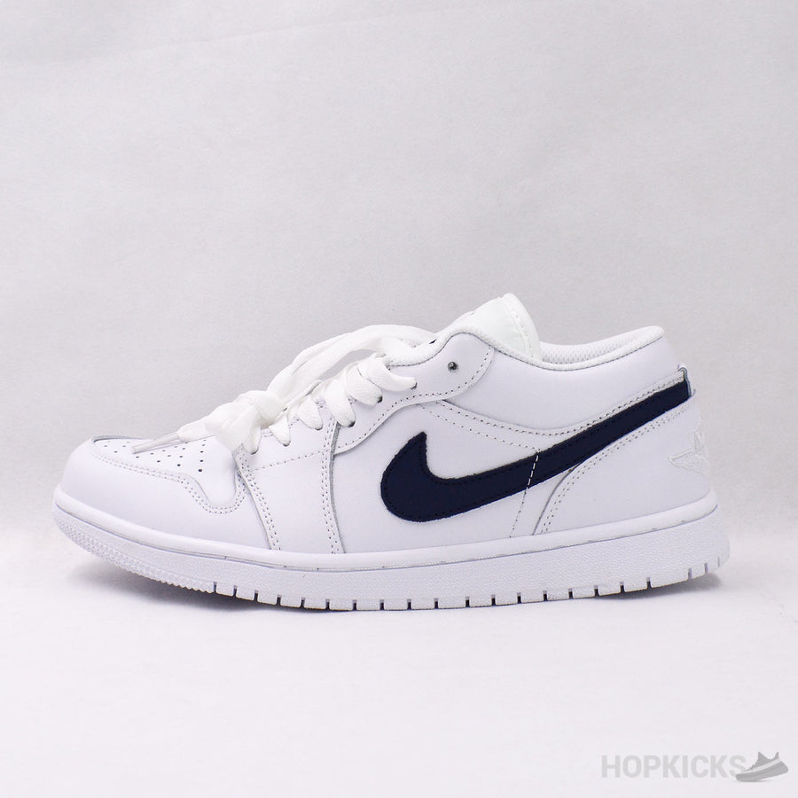 Jordan 1 Low White Obsidian