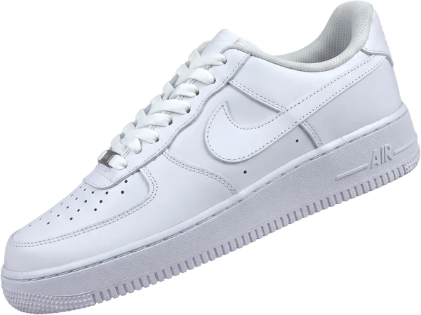 White AF1 classic sneaker