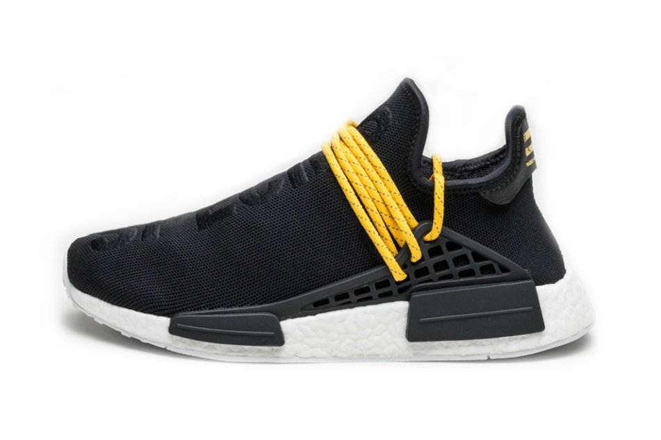 adidas x pharrell williams hu nmd black