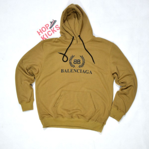 balenciaga beige hoodie