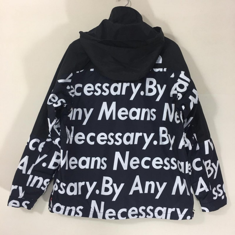 supreme x the north face by any means necessary