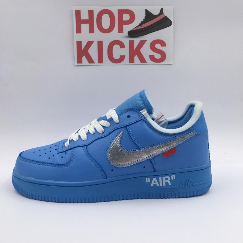 off white air force one blue