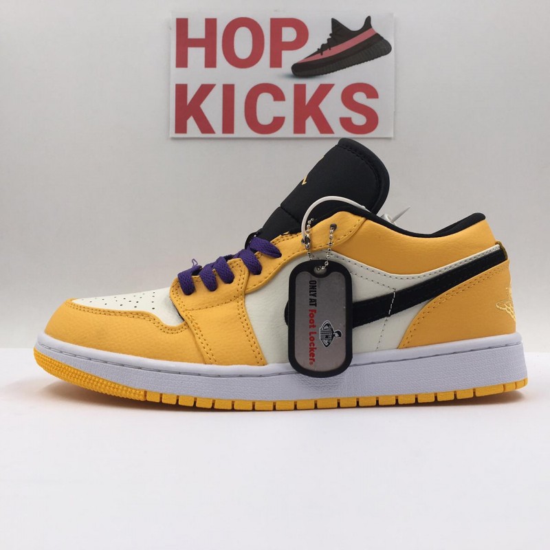 jordan 1 lakers low