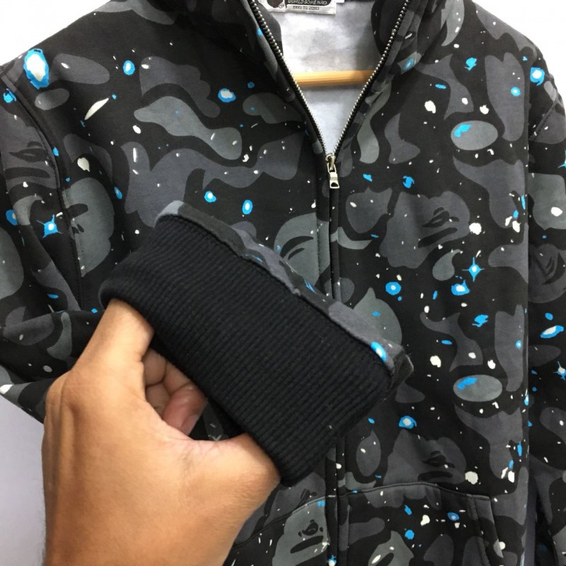 bape space camo hoodie real vs fake