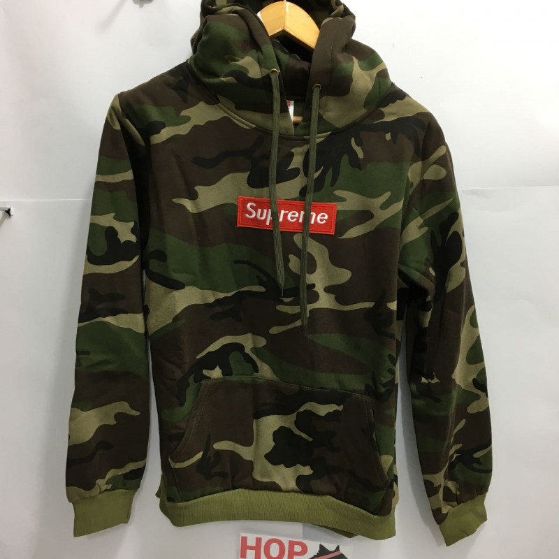 camouflage supreme hoodie