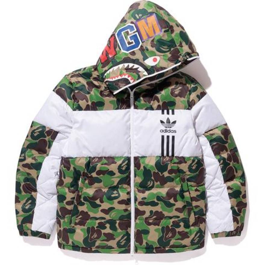 BAP Camouflage Camo Hoodie Puffer Jacket [ PREMIUM MATERIALS ]