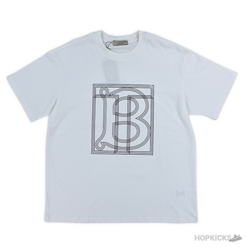 BRB Monogram Embroidered Logo New T-Shirt (Imported Premium Finish)