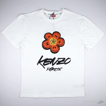 Keenzo Boke-flower Paris White T-shirt