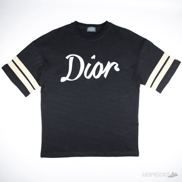 CD Black &amp; Silver 47 Logo T-Shirt