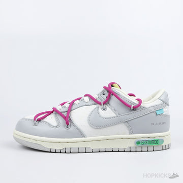 NK X OW Dunk Low "Lot 30" Grey [Without box]