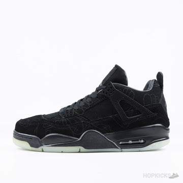 Jordan 4 x Kawas Black