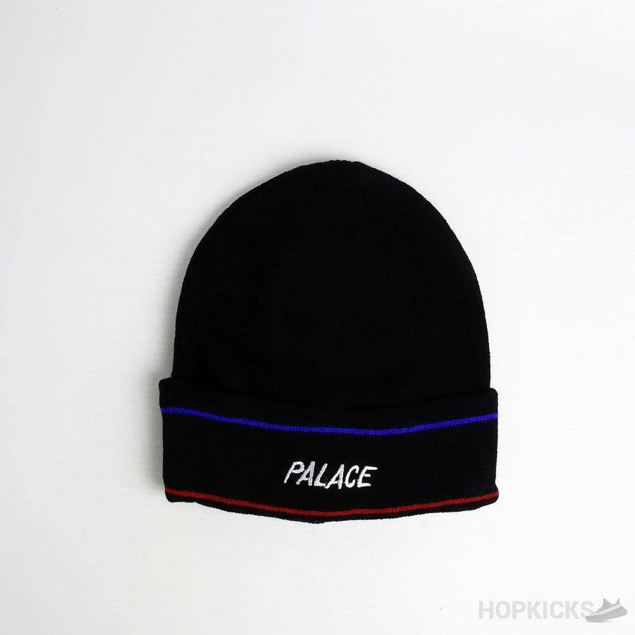 Palace Black Blue Red Basically a Beanie