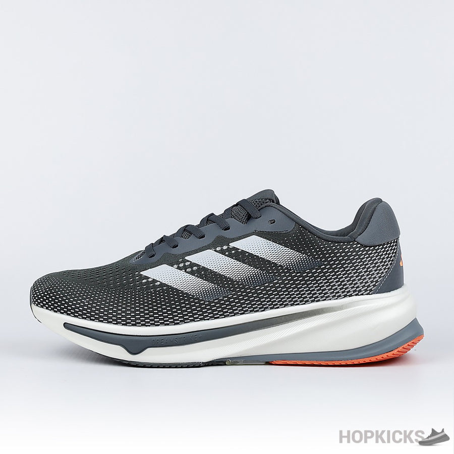 Adi Supernova Rise Core Black Halo Silver Dash Grey (Premium Batch)