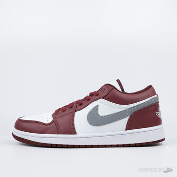 Jordan 1 Retro Low Bordeaux Cherrywood Red