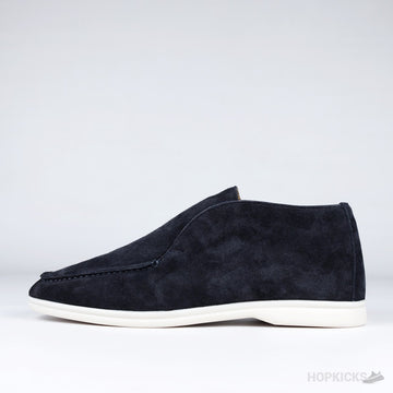 LP Open Walk Suede Ankle Boots Blue (Top Tier)