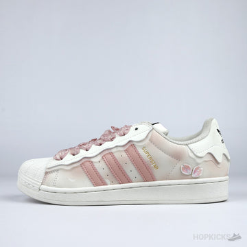 Adi Superstar "White / Pink" [Without box]