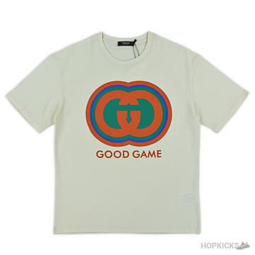 G.U.C.C.I Printed Yellow T-Shirt (Imported Premium Finish)