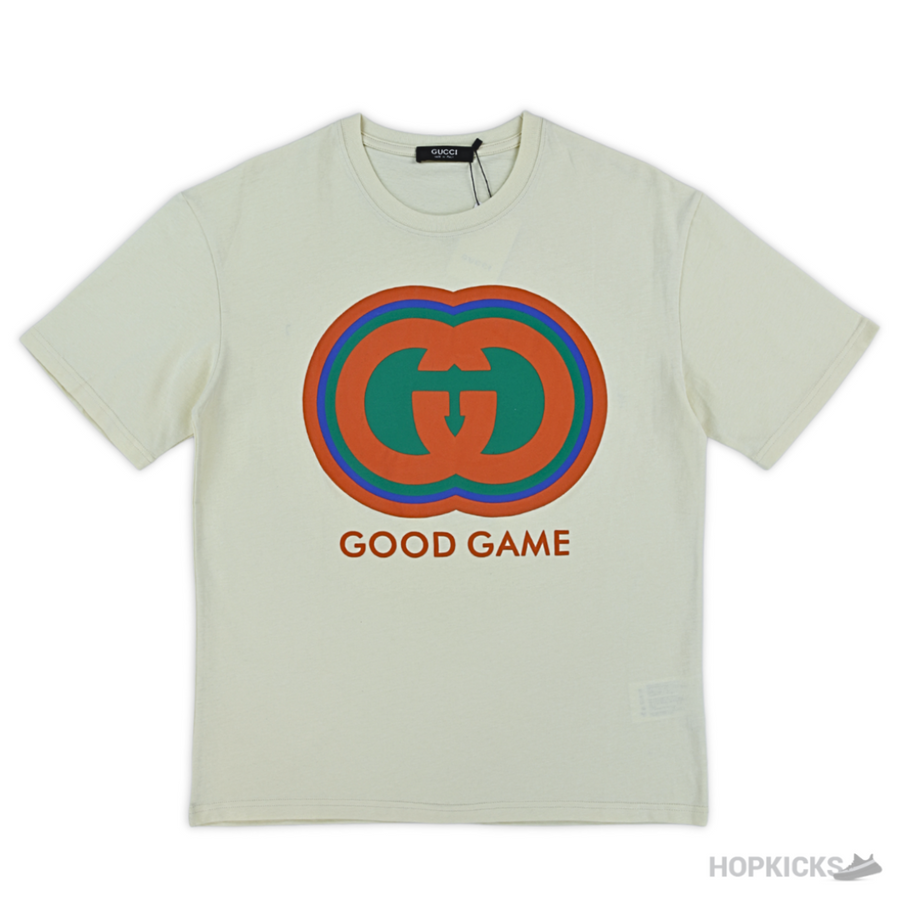 G.U.C.C.I Printed Yellow T-Shirt (Imported Premium Finish)