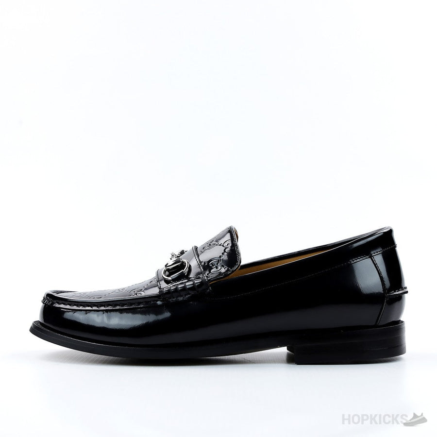 G.U.C.C.I Black Loafer With Horsebit ()