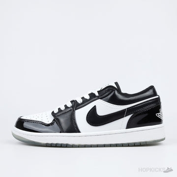 Jordan 1 Low "Panda patent leather finish" [Without box]
