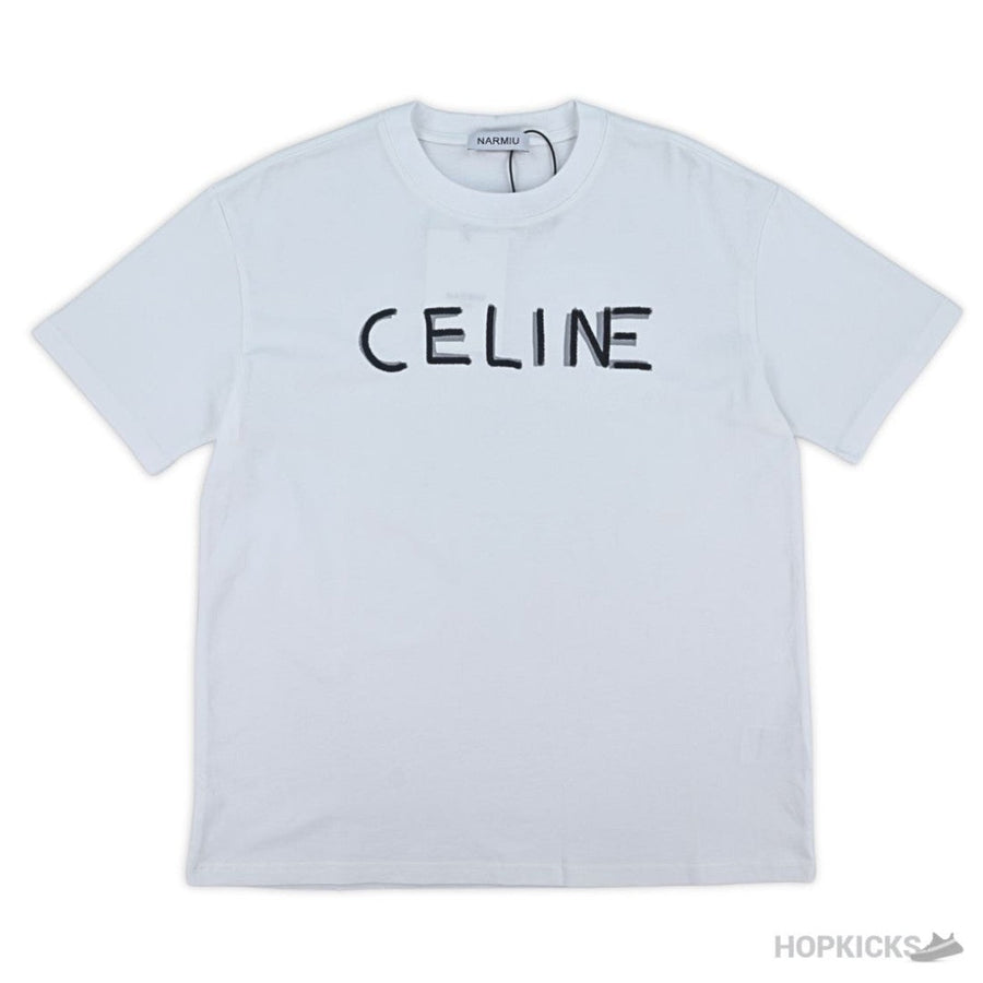 Narmiun Celine Logo Printed T-Shirt (Imported Premium Finish)