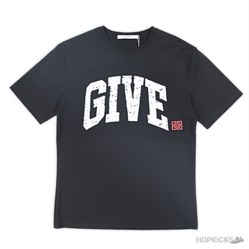 GVN Printed Black T-Shirt (Imported Premium Finish)