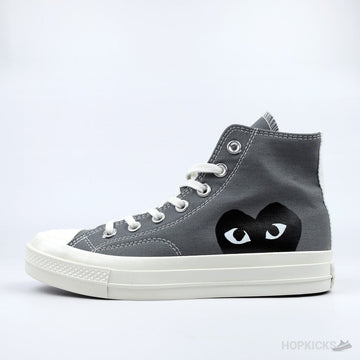 Converse Chuck Taylor All-Star 70s Hi Comme des Garcons PLAY Grey