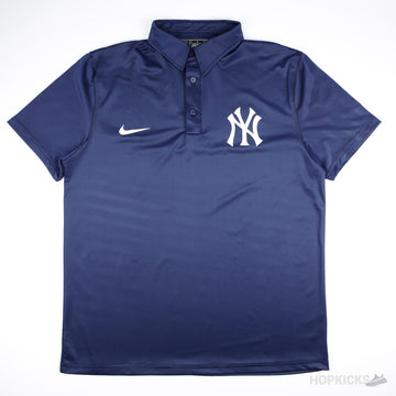 Men's New York Yankees NK Navy Agility Performance Polo