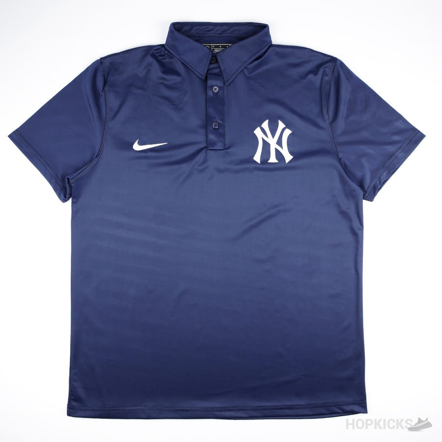 Men's New York Yankees NK Navy Agility Performance Polo