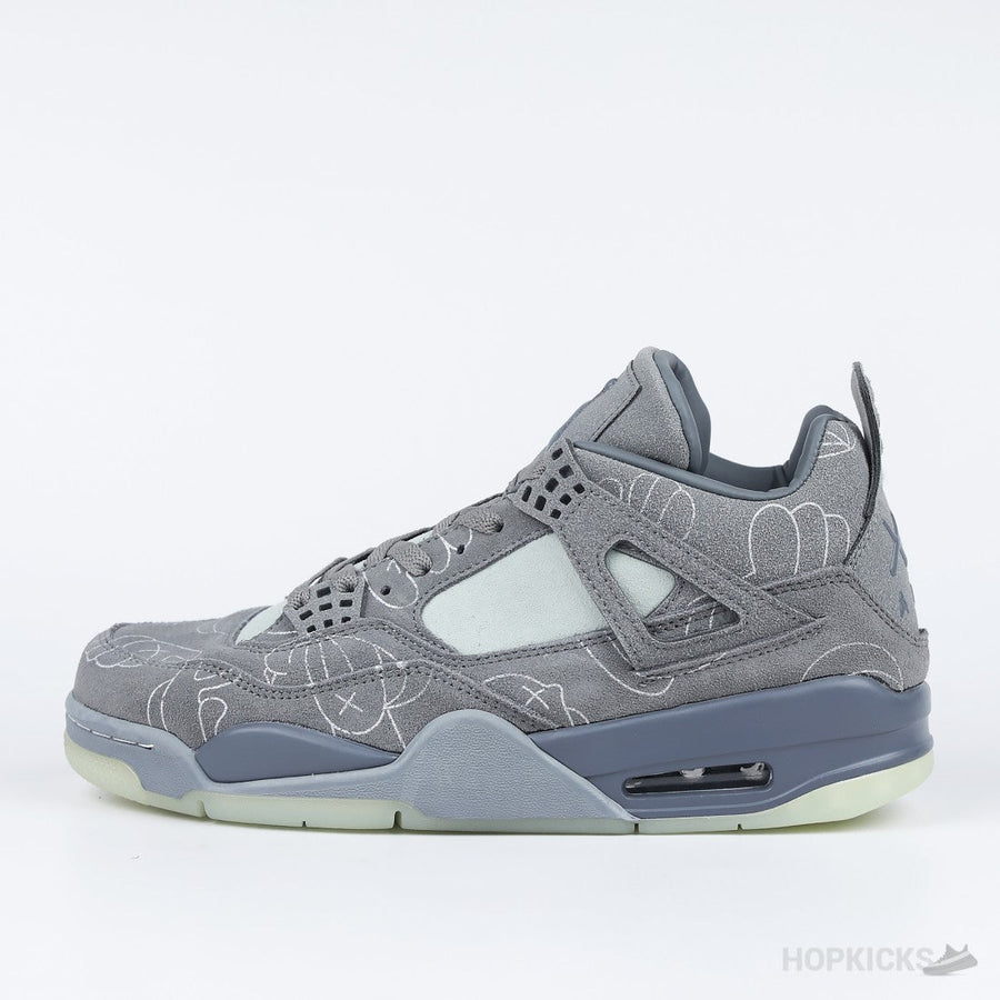 Air Jordan 4 x Kaws Grey (Glow in the Dark)