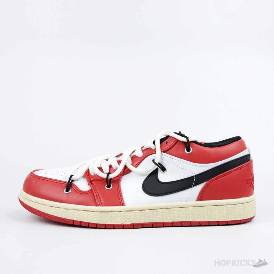 Jordan LOW 1 White/ Red [Without box]