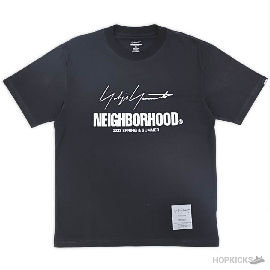 Neighborhood x Yohji Yamamoto Black T-Shirt (Imported Premium Finish)