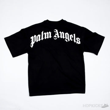 Palm Angels Classic Logo Print Black Tee