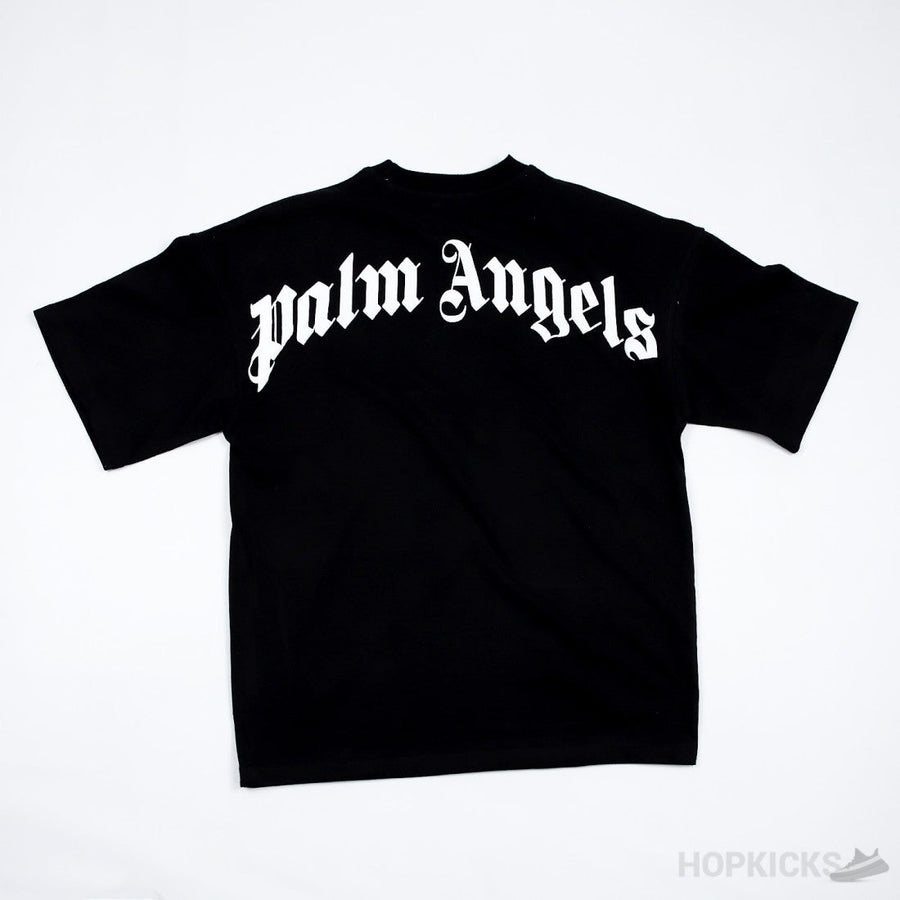 Palm Angels Classic Logo Print Black Tee