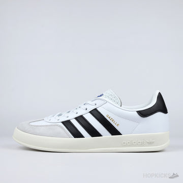 Gazelle Indoor White Black Stripes (Premium Batch)