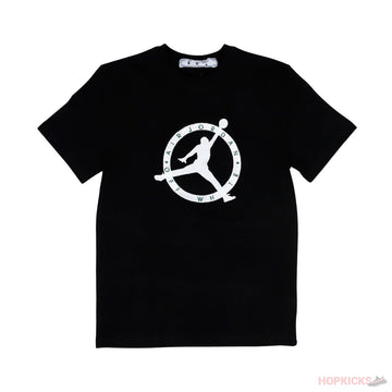 Off White Jordan Black Tee