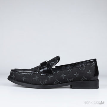 LV Major Loafer Embroidered Monogram Black (Top Tier)