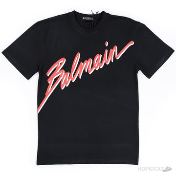 Balmian T-shirt with Balmain Letter Logo