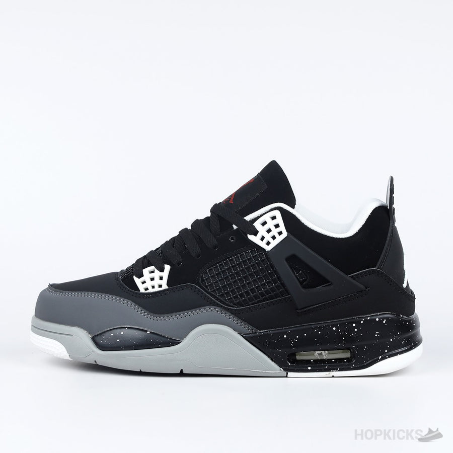 Jordan 4 Retro Fear Black White