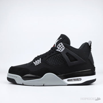 Air Jordan 4 Retro SE Black Canvas