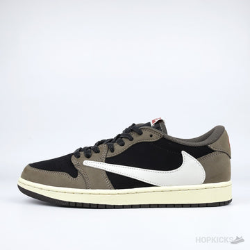 Jordan 1 Low x TS Dark Mocha