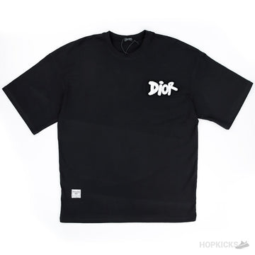 D.I.O.R Embroided Logo T-shirt