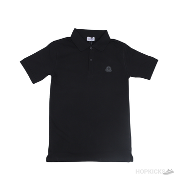 MNC Logo-Patch Cotton Polo T-Shirt
