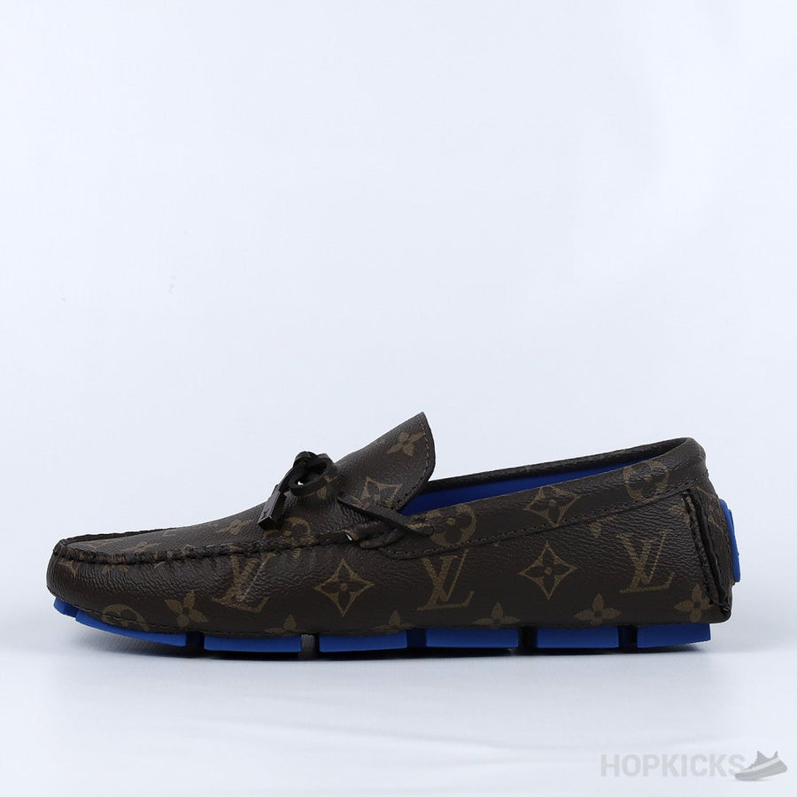 L.V Driver Moccasin Blue (Dot Perfect)