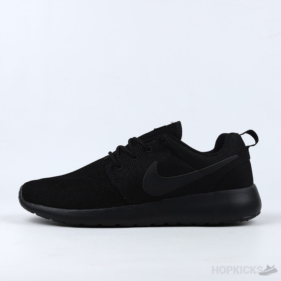 NK Men Roshe One Black Running Shoe