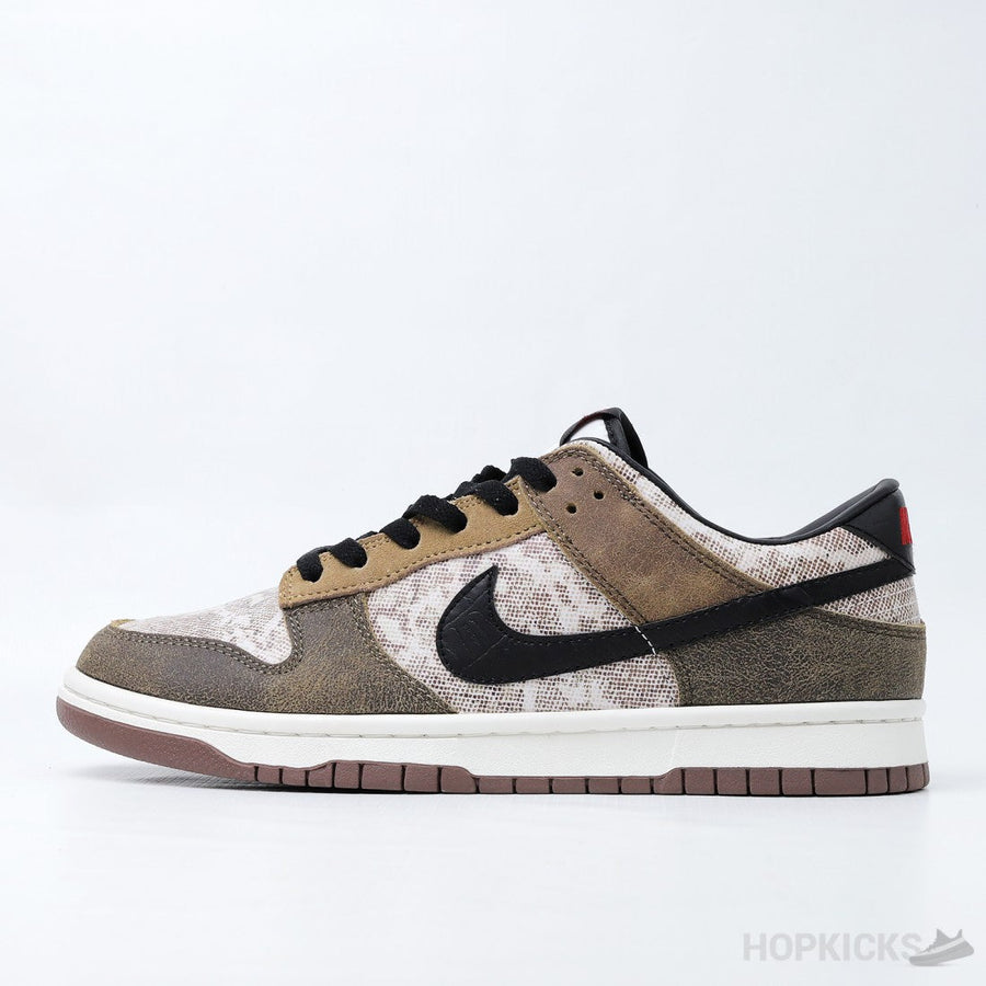 NK Dunk Low Premium CO.JP Brown Snakeskin