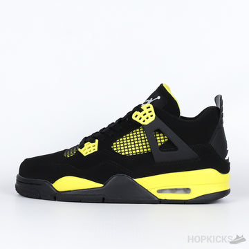 Jordan 4 Retro Yellow Thunder (Premium Plus Batch)