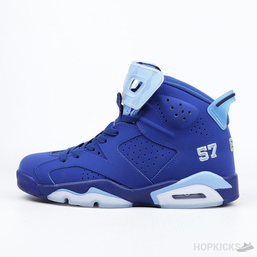 Jordan 6 Gore-Tex Blue (Dot Perfect Batch)