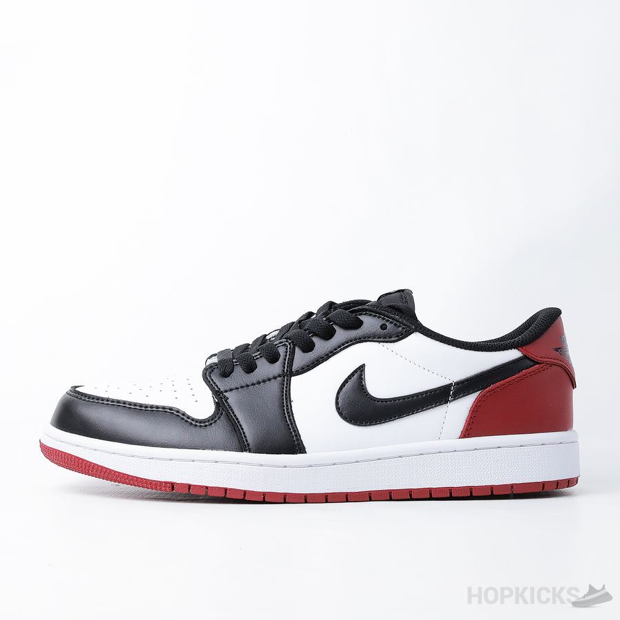 Jordan 1 Retro Low OG Black Toe (Premium Plus Batch)