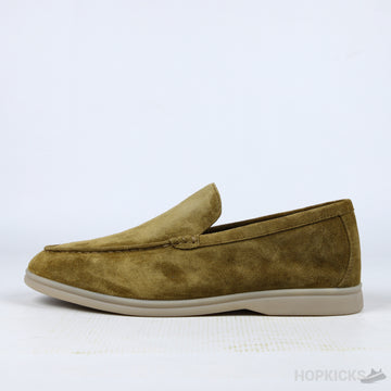 LP Summer Walk Loafers Suede Light Wood Smoke